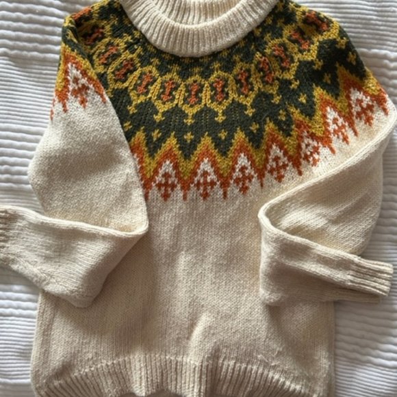 Madewell Sweaters - Madewell Mock Neck Scandinavian Fisherman Sweater